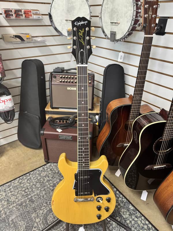 Epiphone Les Paul Special Double Cutaway - TV Yellow image 1