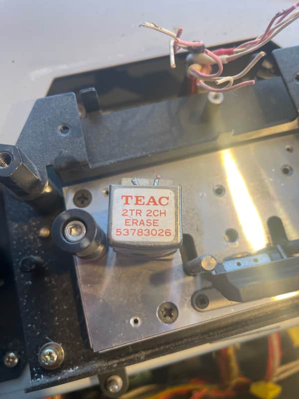 TEAC 2TR 2CH Erase head 53783026 1980’s image 1