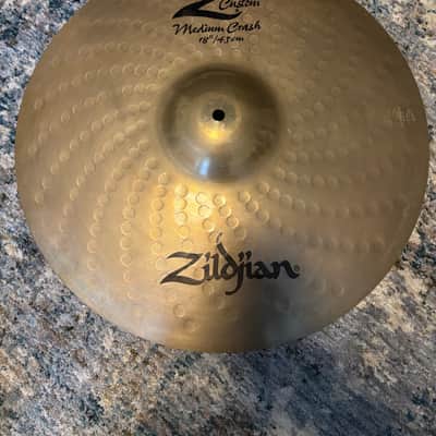 Zildjian 18” Z Custom Medium Crash - Brilliant image 1