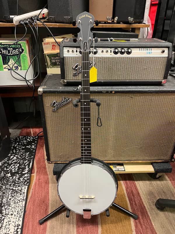 Gold Tone AC-1 Composite Rim Openback 5-String Banjo 2010s - Black Composite image 1