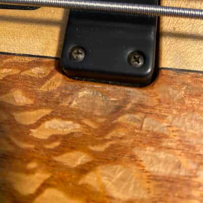Tobias 5 String Tiger Wood Bass 1994 - Natural with Original Case! image 15