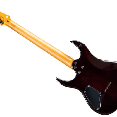 Spira S-450 TRD 450 Series Double Cutaway Roasted Poplar Flamed Maple Top Canadian Roasted Maple Neck 6-String Electric Guitar image 2