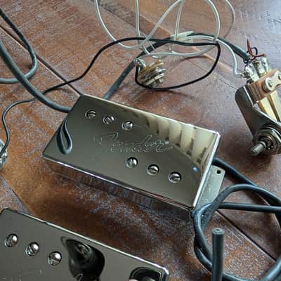 Fender Deluxe Telecaster Reissue Pickup Set With Control Harness Nickel EXCELLENT image 4