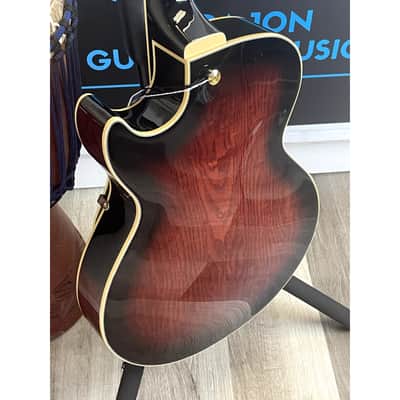 Ibanez AG95QA-DBS Artcore Expressionist Present - Dark Brown Sunburst image 6