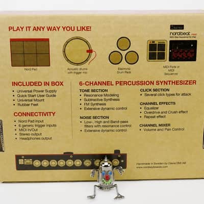 Clavia Nord Drum 2 Synthesizer Desktop + Wie Neu + OVP + 2 Jahre Garantie image 12