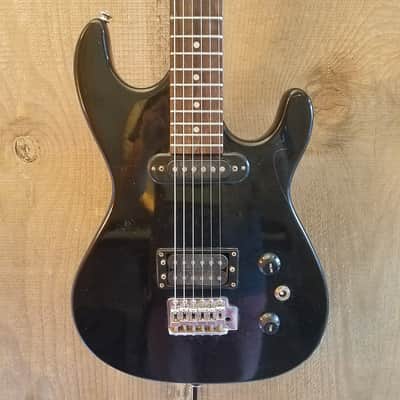 Rok-Axe Black Solid Body Electric Guitar Full Scale image 3