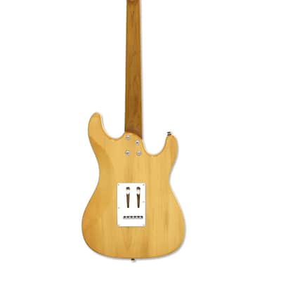 Aria 714JH Pro II Fullerton Flamed Maple Top Poplar Body Roasted Maple Neck 6-String Electric Guitar image 2
