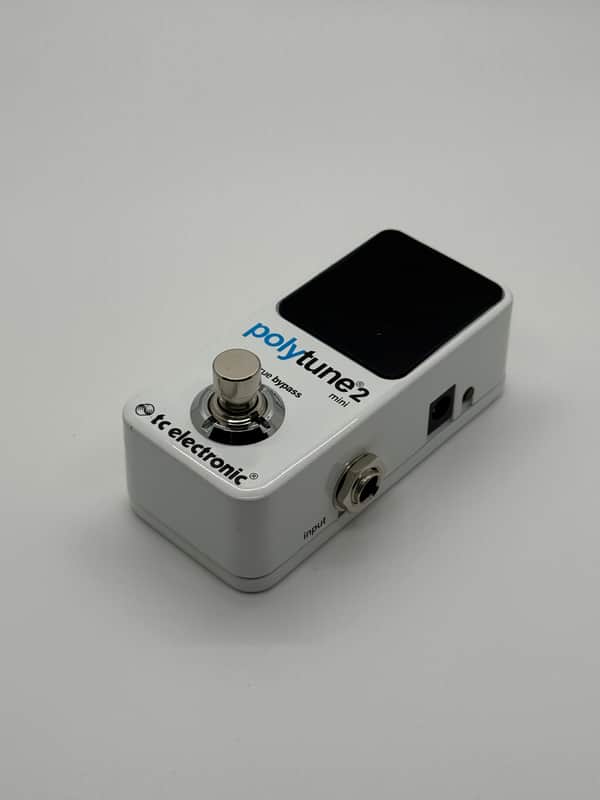 TC Electronic PolyTune 2 Mini Tuning Pedal 2010s - White