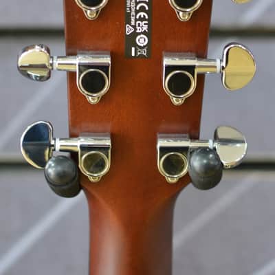 Yamaha FX370C Dreadnought Natural Electro Acoustic Guitar image 5