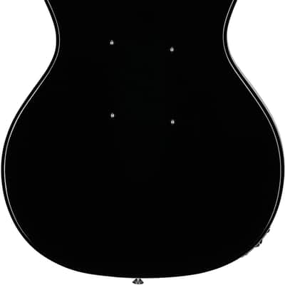 Danelectro 59 NOS+ Electric Guitar Black D59M-PLUS Left Handed Black Lefty image 4