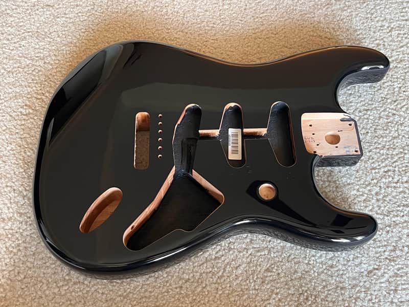 Fender 099-8003-706 Classic Series '60s Stratocaster Body - Black image 1