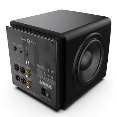 IK Multimedia iLoud Sub Compact Studio Subwoofer with ARC Room Correction image 5