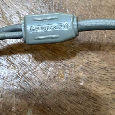 Vintage original Gibson Switchcraft stereo cord ES-345 ES-355 1960s image 2