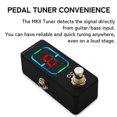 One Control Minimal Series Tuner MKII with BJF BUFFER OC-M-PT2 - Effects Pedal for Electric Guitar - NEW! image 8