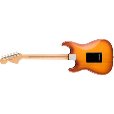 Fender American Performer Spruce Stratocaster, Rosewood Fingerboard, Honey Burst image 2