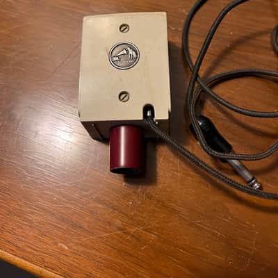 Vintage RCA Nipper His Master’s dynamic microphone 1949 Red image 1