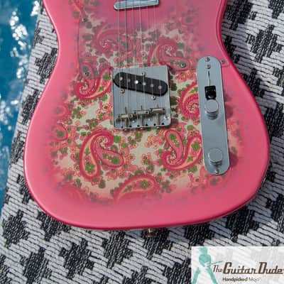 Fender Limited Edition, FSR Classic 69 Tele - Pink Paisley - Made in Japan - Pro Set Up w Perfect Frets/Action/Intonation! image 2