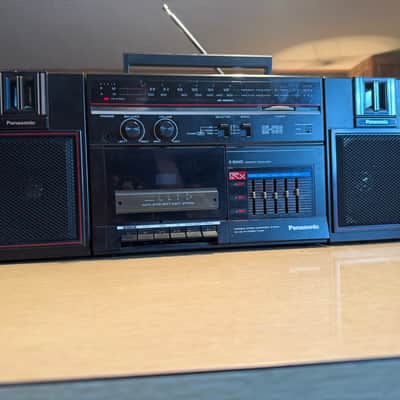 1987 Panasonic RX-C36 Boombox Stereo Cassette.  Tested & all functions work well image 4