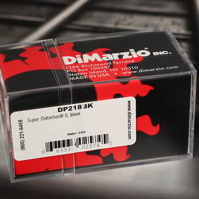 DiMarzio DP218BK Super Distortion Strat Pickup - Black image 2