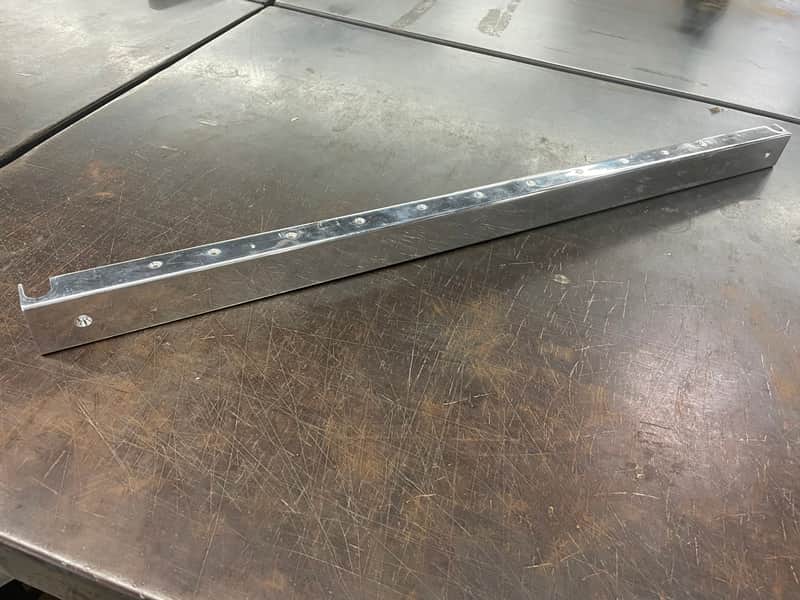 Carter Pedal Steel Guitar Floor Pedal Rack NOS Aluminum image 1