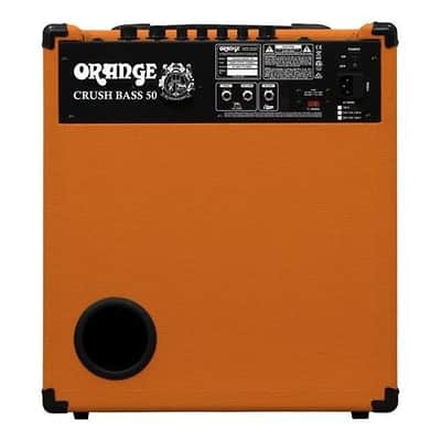 Orange Crush Bass 50 50W 12" Bass Guitar Amplifier and Speaker Combo, Orange image 5