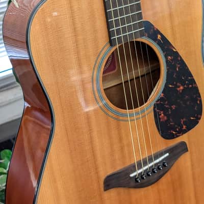 Yamaha FG700S Folk Acoustic Guitar 2010s - Natural image 3