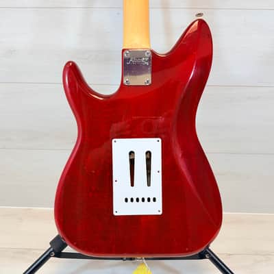 Alvarez Classic Custom HSS Electric Guitar – Red Strat-Style Workhorse Mid-1990s (circa 1995) image 11