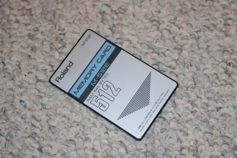 Roland M512-E Memory Card | Reverb