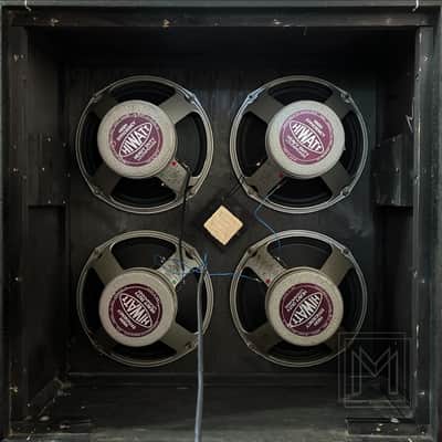 1974 Hiwatt SE4122 Speaker Enclosure 4x12 Gilmour Townshend image 7