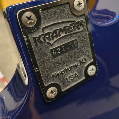 Kramer F-6000, 1989, blue image 7
