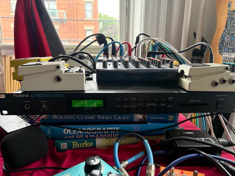 P*☆様 Roland D-110 + ROMカード4枚 美品 Roland D-110 Multi Timbral Sound Module | Reverb
