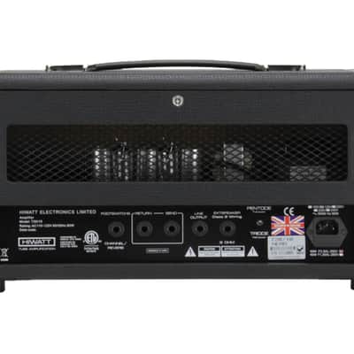 Hiwatt TB20/10 Head - 20/10W 2-Channel Head w/ Spring Reverb image 5