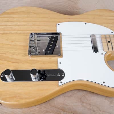 Fender Made In Japan Traditional '70s Telecaster Ash 2017 Natural w/ Bag, Tags image 5