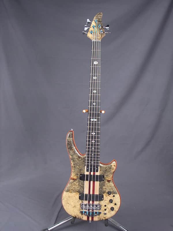 Alembic Custom Essence 5 String Buckeye Burl image 1