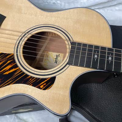 Taylor 312ce V-Class Grand Concert Acoustic-Electric Guitar - Natural - 4.5lbs - Authorized Dealer - G06277 - OPEN BOX - SAVE BIG!! image 3