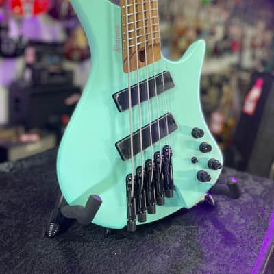 Ibanez Bass Workshop EHB1005MS Bass Guitar - Sea Foam Green Matte Auth Dealer- Get Plek’d! 180 image 2