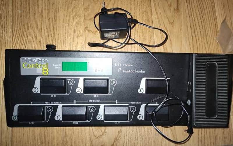 DigiTech Control 8 MIDI 1998 - Black image 1