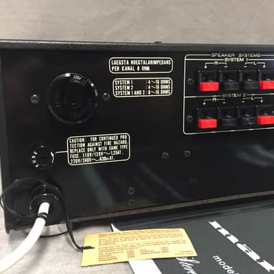 STEREO INTEGRATED AMPLIFIER AMPLIFICATEUR AUDIO HIFI MARANTZ MODEL 1050 CONSOLE image 10