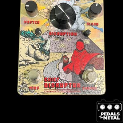 KMA Audio Machines Chief Disrupter Fundamental Fuzz/Distortion 2022 - Present - Gold - X19933 image 1