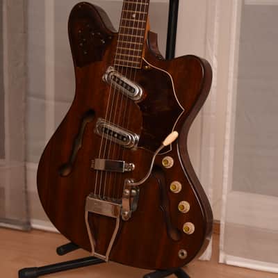 Framus Atlantik TV 5/110 Television – 1966 German Vintage Thinline guitar Gitarre image 15