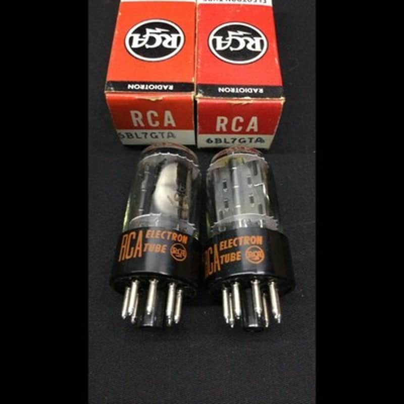 MATCHED PAIR RCA 6BL7GTA Vintage Audio Radio Vacuum Tubes TESTED D.9601 image 1