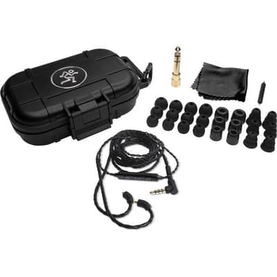 Mackie MP-460 Quad Balanced Armature In-Ear Monitors (Clear) image 3