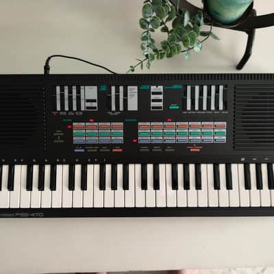 Yamaha PSS-470 Synthesizer 1987 - Black