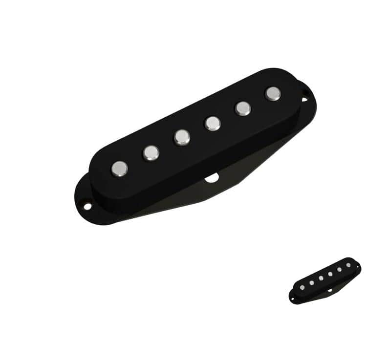 DiMarzio Area 61 Neck/Middle Single-coil Sized Humbucker Pickup - Black image 1
