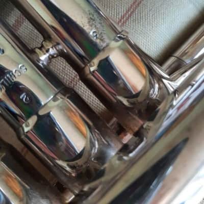 Schilke E1 - small bore Eb and D 1960s - Silver plated image 22