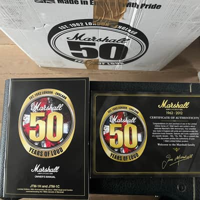 Marshall JTM1C 50th Anniversary 1960s 1-Watt 1x10" Guitar Combo 2012 - 2013 - Black image 5