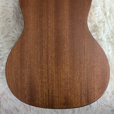 Luna Uke Dolphin Concert Spruce Top Ukulele with gig bag - Demo image 4