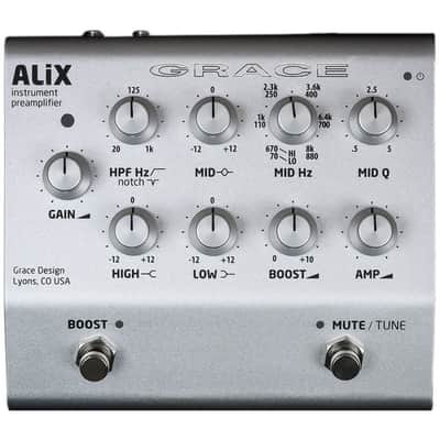 Grace Design ALiX Acoustic Instrument Preamp (Silver) image 1