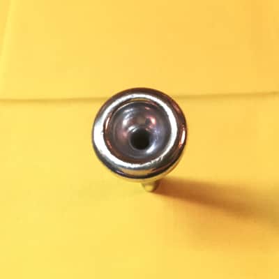 New York Bach-Bb Cornet Mouthpiece-6C-c.1940's-Good Condition-Needs Plating image 4