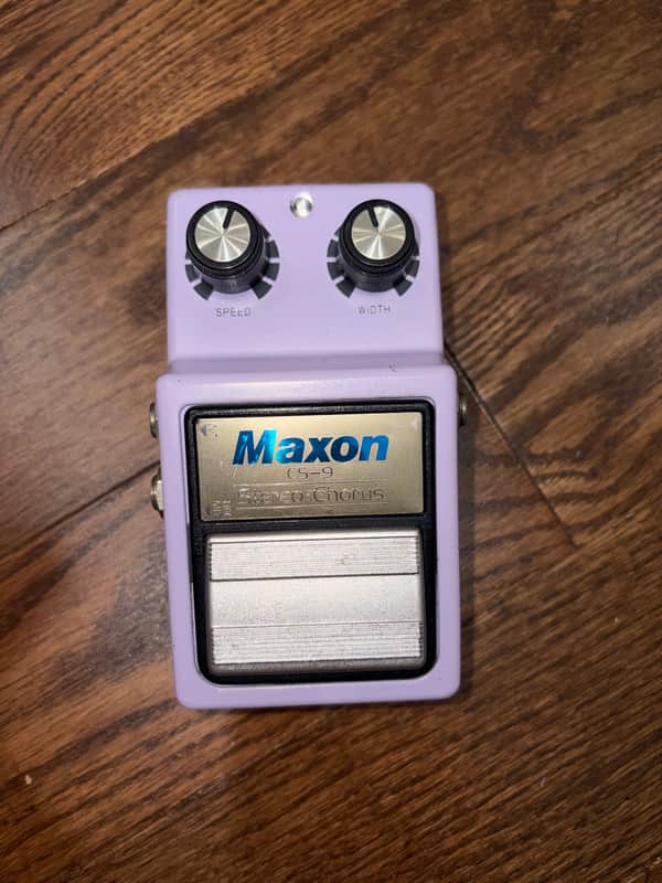 Maxon CS-9 Stereo Chorus 1980s - Purple